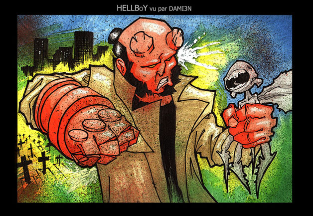 HellBoy vu par Damien Thévenot