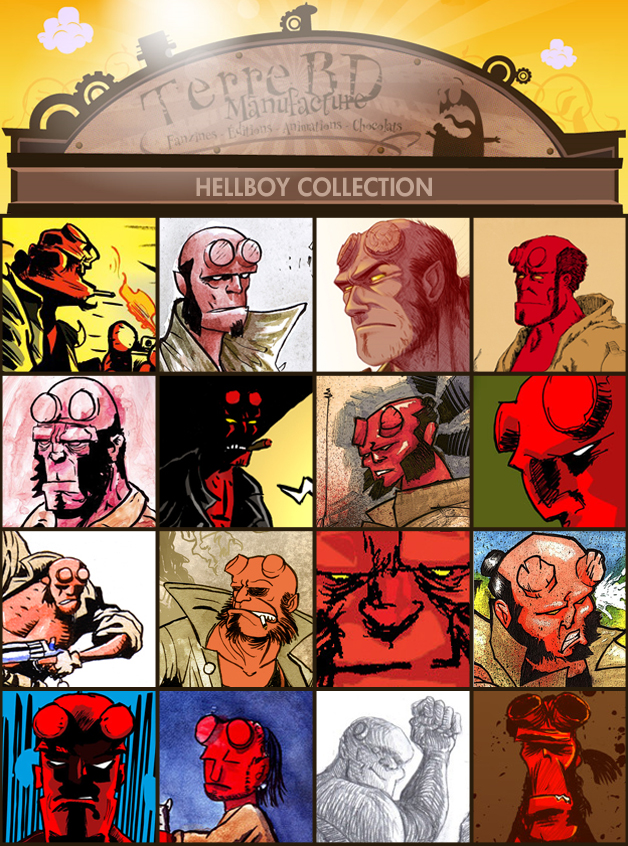 HellBoy collection par Terre BD