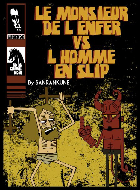 Le Monsieur de l'Enfer vs l'Homme en Slip par Sanrankune